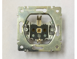 Legrand 775921, Розетка с заземляющим контактом 2К+З, подключение провода на винтах, Galea Life