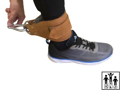 Манжета на голень из натуральной кожи за 1 пару DNN