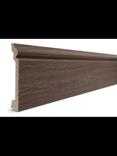 Напольный плинтус Decor-Dizayn 701-81SH, влагостойкий, ударопрочный, 2,4 метра