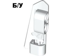 ! Б/У - Technic, Panel Fairing #21 Very Small Smooth, Side B, White (11946 / 6114580 / 6330084) - Б/У