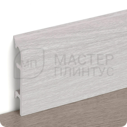 Плинтус из дюрополимера Comfort Classic 80 дуб патина