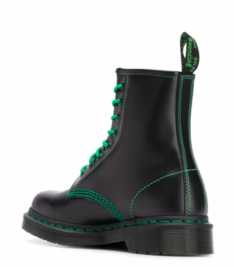 Dr. Martens 1460 Contrast Stitch (Черные с зеленым)