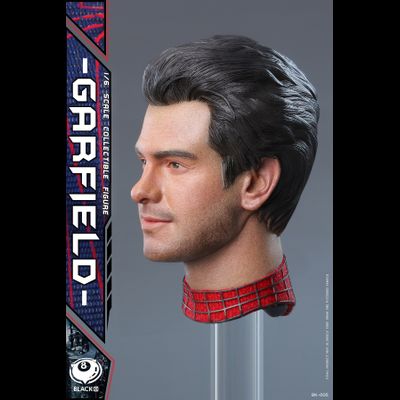 Голова (скульпт) с шеей Эндрю Гарфилд (Человек-Паук) 1/6 - Garfield Head (BK-005A) - BLACK 8 STUDIO
