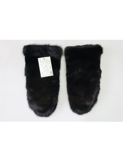 Варежки из меха норки