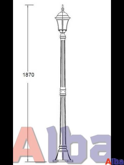 Парковый светильник Astoria 1s GB 308