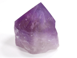 Аметрин, аметист, кристалл полированный со спиленным основанием, Бразилия (47*40*35 мм, 95 г) №37670