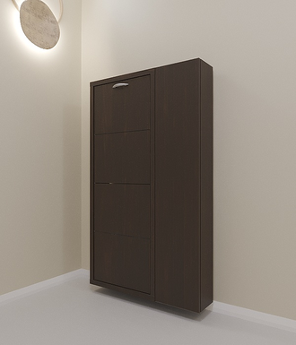 Обувница Айрон-4 Дуэт (ЛДСП)