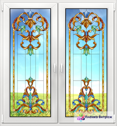 Витражная пленка на окна самоклеящаяся пленка витражная пленка на стекло пленка витраж