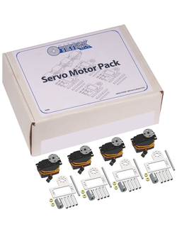43050 Комплект сервоприводов (4 шт) серии TETRIX® MAX