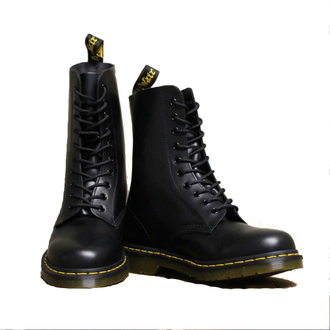 Dr. Martens 1460 черные на обычной подошве