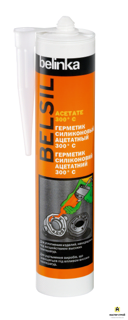 Belinka Belsil Acetate 300 oC Герметик силиконовый ацетатный 300 С