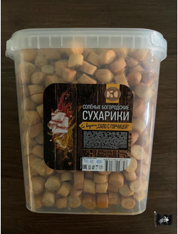 Багет пшеничный "САЛО И ГОРЧИЦА" (ведро 2кг.)