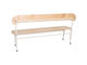 Скамья регулируемая "Дошколенок" спинка и сиденье фанера