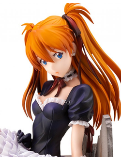 Фигурка 1/7 Аска Лэнгли (Asuka Langley Gothic Lolita ver., :RE)