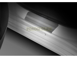 Накладки на пороги для Toyota Corolla 2018-