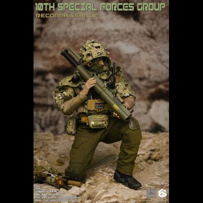 Разведчик спецназа США - Коллекционная ФИГУРКА 1/6 10TH SPECIAL FORCES GROUP Reconnaissance (26063) - Easy&amp;Simple