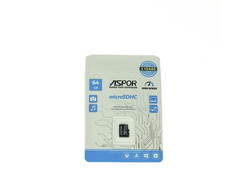 Карта памяти aspor  microSDHC 64GB