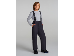 Брюки утепленные детские 26C-1449, графит