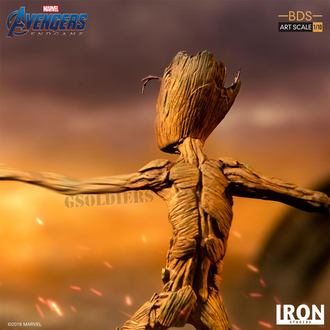 Грут (Мстители: Финал) фигурка (статуэтка) 1/10 Scale  Avengers: Endgame, Groot Iron Studios