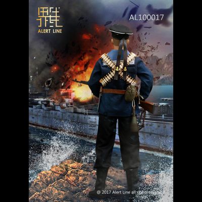 Морской пехотинец Военно-Морского Флота СССР - Комплект экипировки 1/6 Boundaries To Play : 1/6 WWII Soviet Red Navy Equipment Set (AL100017) - Alert Line (БЕЗ ТЕЛА И ГОЛОВЫ)