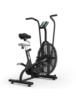 Велотренажер UNIX Fit техно-аэробайк / Techno AirBike 1100 PRO Черный