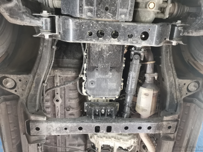 Защита КПП для JAC T9 2024 -, сталь 2 мм