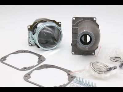 Комплект Koito Q5 D2 H4 с рамками для замены штатных ксеноновых линз автомобиля Nissan Murano Z51 (2009 - н. в. )