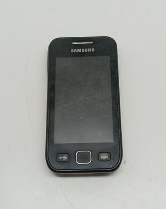 Неисправный телефон Samsung GT-S5250 (нет АКБ, не включается, сломана задняя крышка)