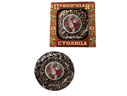 Пряник заварной глазированный "Розы" с декором  в коробке 700 гр.