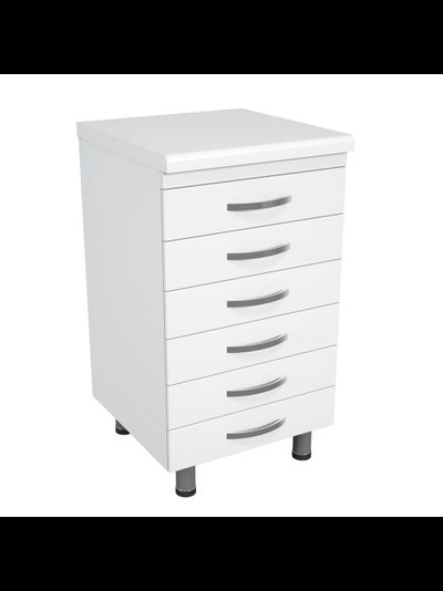 Тумба металлическая с ящиками на опорах ТМЯ-6.0