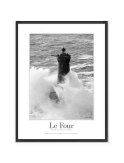 Постер Маяк Фур "Le Four" Гийома Плиссона Art Boat/OE 304.02.055N 30х40см черно-белый в черной рамке