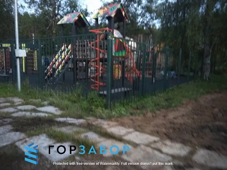 Установка спортивного ограждения под ключ