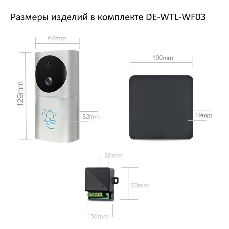 Автономная уличная панель вызова с шлюзом LAN с DVR + модуль упр эл замком, HD (Acebell) DE-WTL-WF03