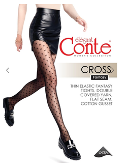 Колготки женские Conte Fantasy Cross 20 den