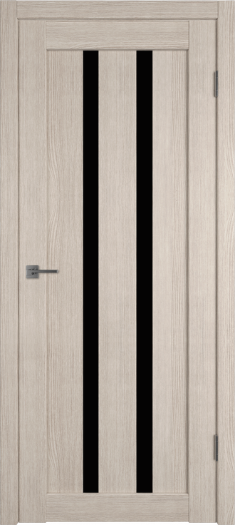 Дверь ПО Atum 2 Cappuccino Black Gloss