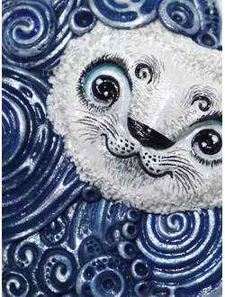 "Дух Северного Моря. Баллада о Бельке" - фэнтези-подвеска в кельтском стиле