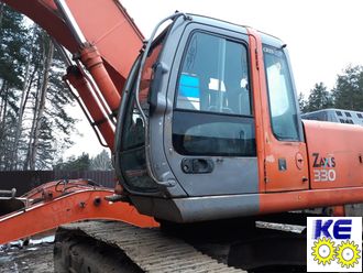 4448306 Стекло лобовое верхнее Hitachi ZAXIS ZX (110 130 160 180