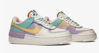 Nike Air Force 1 Shadow Pastel Pale Ivory (Экокожа) новые