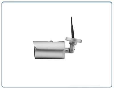 Уличная WiFi/LAN телекамера с входом для подключения внешнего микрофона (аудио канал), Full HD 2MP (до - 30) (CamHi)