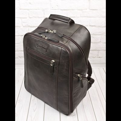 Кожаный рюкзак Cossira brown (арт. 3048-04)