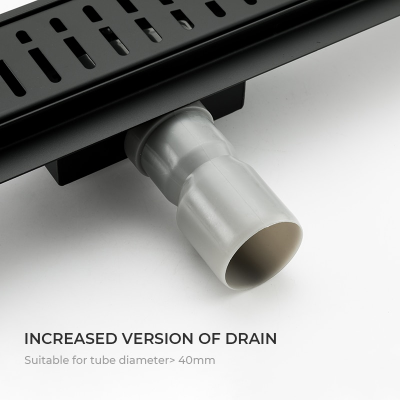 Душевой трап черный 70*800 мм GAPPO G86007-36