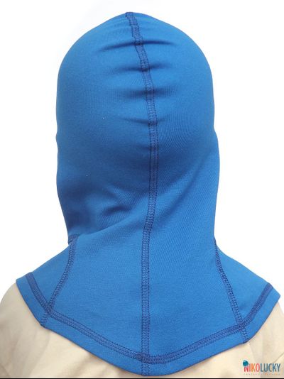 Шапка-шлем 23301-02 95%хлопок 5%лайкра, ярко-синий 54-56