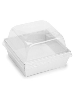 Контейнер универсальный с прозр. кр. 56мм (белый), 550мл