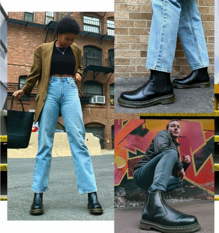 актуальный образ с dr.martens