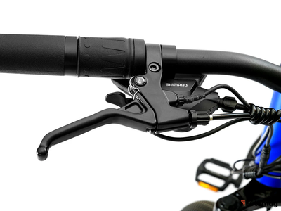 Электровелосипед РВЗ Атлет синий