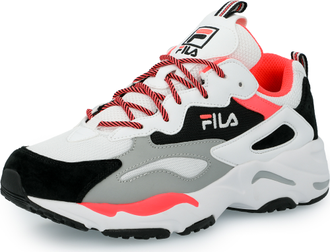 Кроссовки FILA RAY TRACER Черно-серо-розовые женские (36-41)