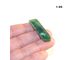 Авантюрин натуральный (галтовка) зеленый №1-93: 4,9г - 42*12*5мм