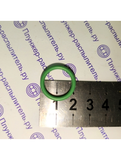 33.1111054 Кольцо уплотнительное плунжерной пары (017-021-25) зеленое.