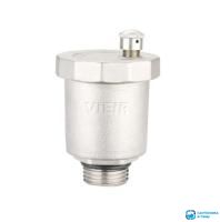Воздухоотводчик прямой VIEIR 1/2&quot; никель