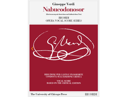 Verdi, Giuseppe Nabucodonosor Klavierauszug (it/dt)